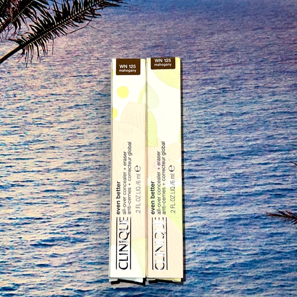2 for $30 Clinique Even Better All Over Concealer+Eraser WN125 mahogany